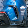 Karbel Carbon Dry Carbon Fiber Rear Bumper Frames For BMW 4 Series G22 G23 430i M440i 2020+