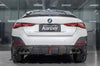 Karbel Carbon Fiber Rear Bumper Trim for BMW G26 GranCoupe M440i 430i & I4 M50 / X Drive 40