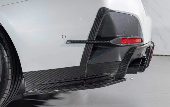 Karbel Carbon Fiber Rear Diffuser & Rear Canards for BMW 4 Series G26 GranCoupe M440i 430i