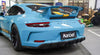 Karbel Carbon Dry Carbon Fiber Rear Spoiler Wing Side Blades for Porsche 911 991.2 GT3 GT3RS