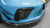 Karbel Carbon Dry Carbon Fiber Front Bumper Upper Valences for Porsche 911 991.2 GT3
