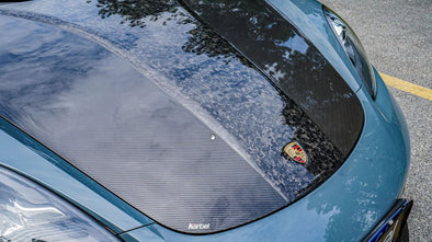 Karbel Carbon Dry Carbon Fiber Double-sided Hood Bonnet for Porsche 991 911 & 718