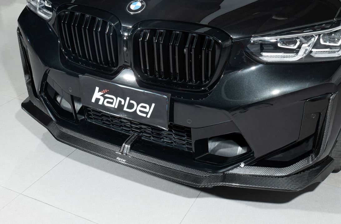 Karbel Carbon Pre-preg Carbon Fiber Front Lip for BMW X4M/C F98