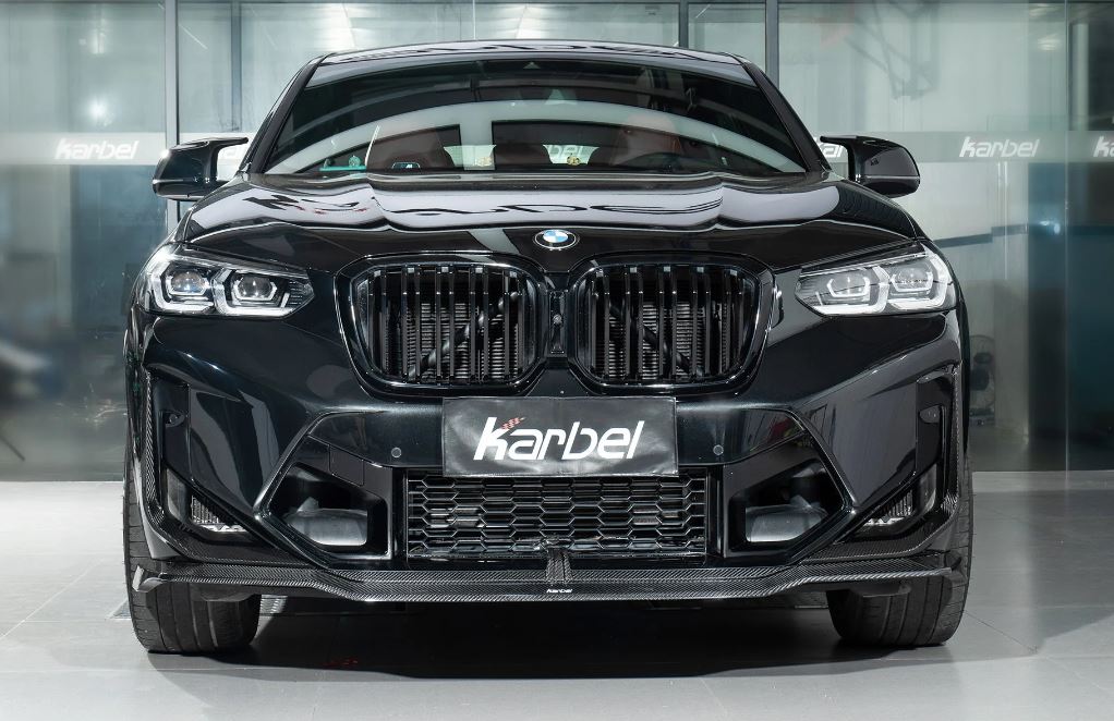 BMW M Performance F98 X4M Pre-LCI Carbon Front Grille Set