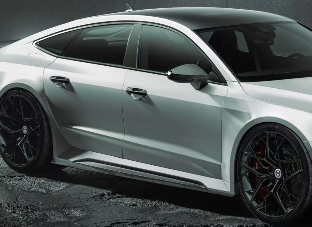 Future Design Blaze Carbon Fiber Side Skirts for Audi RS7 C8 2020-2022