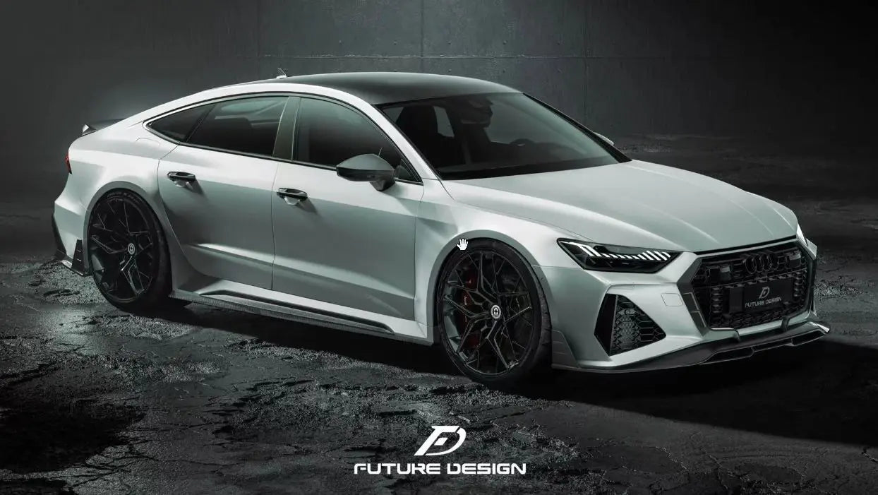 Audi R7 Kit Future Design Dry Carbon Fiber Full Body kit - Blaze kit for Audi RS7 ...