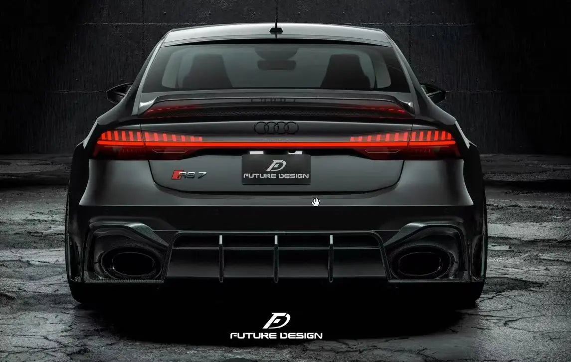 Audi R7 Body Kit Future Design Dry Carbon Fiber Full Body kit - Blaze kit for Audi RS7 ...