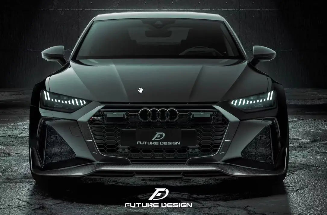 Audi R7 Body Kit Future Design Dry Carbon Fiber Full Body kit - Blaze kit for Audi RS7 ...