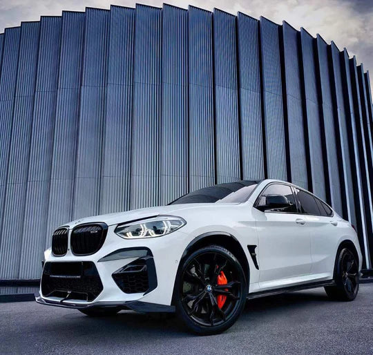 Karbel Carbon Dry Carbon Fiber Front Lip for BMW X4M & X4MC F98 & X3M & X3MC F97 2019-2021