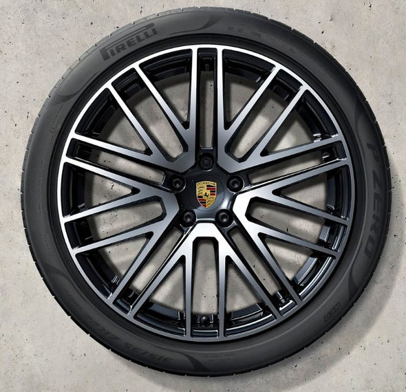 22” Porsche Cayenne Turbo Design OE Wheels Set