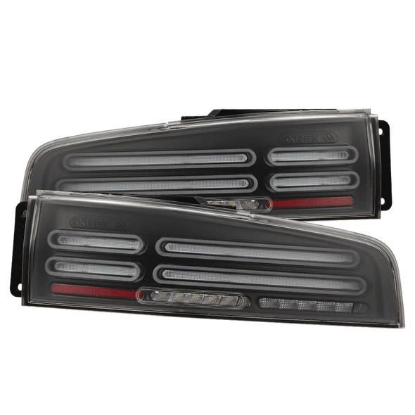 AlphaRex 2023-25 Nissan Z Quad-Loop Style NOVA-Series Prismatic LED Tail Lights