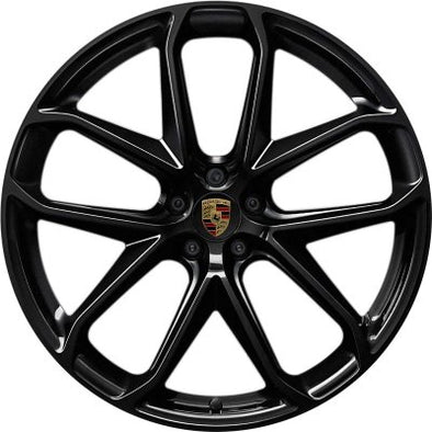 (USED) 21” Porsche Macan III GT OE Complete Wheel Set