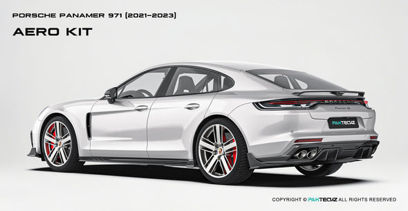 Paktechz Dry Carbon Fiber Aero Body Kit for Porsche 2021-2023 Panamera