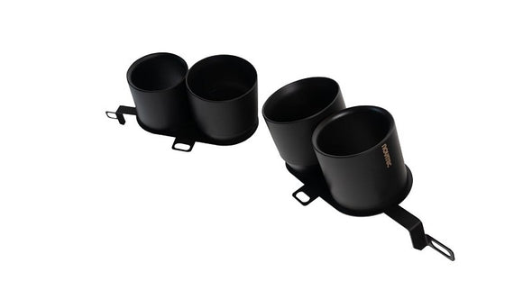 Novitec Stainless Steel Black Tailpipes for the Lamborghini Revuelto