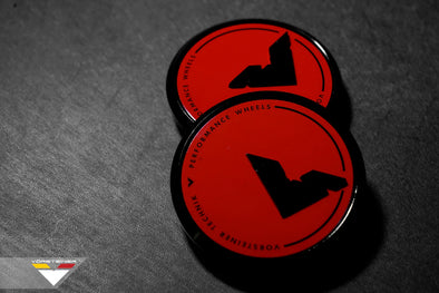 Vorsteiner V-FF Series Special Edition Red Center Caps