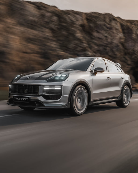 TECHART Lower Aerokit I for Porsche E3.2 Cayenne 2024+ (with SportDesign)