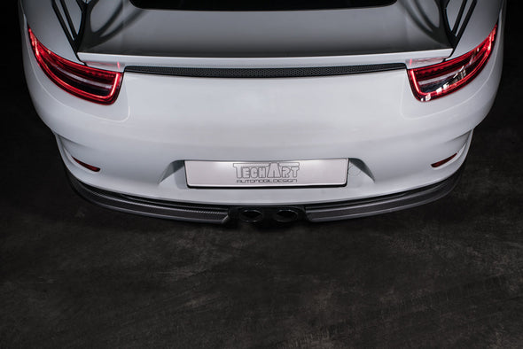 TECHART Diffusor Carbon 'matte' for Porsche 991.1 GT3 RS until MY16