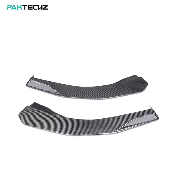 PAKTECHZ Carbon Fiber Front Lip Splitters for Ferrari F8 Tributo / Spider