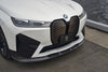 3D Design Carbon Fiber Front Lip for BMW iX i20 M60