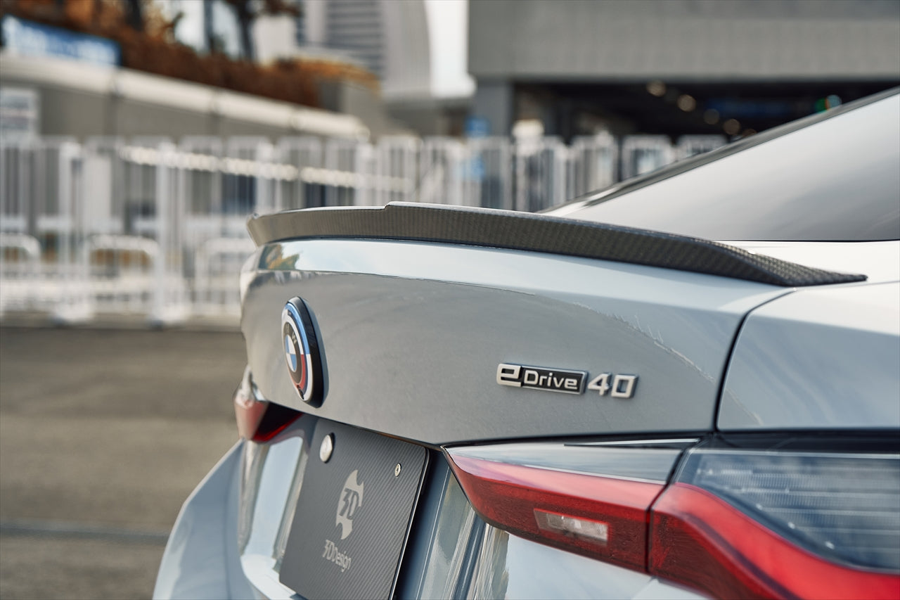 3D Design BMW i4 / G26 2022+ Carbon Fiber Rear Spoiler – CarGym