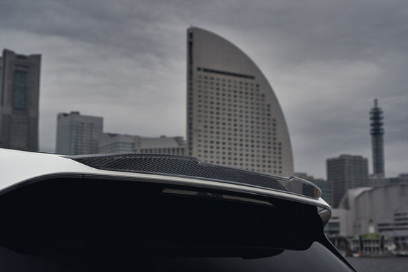 3D Design Carbon Fiber Rear Roof Spoiler for BMW iX i20 M60