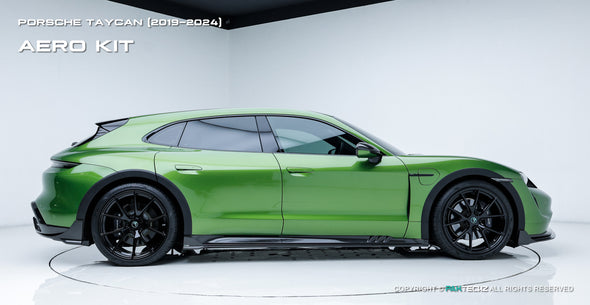 Paktechz Dry Carbon Fiber Aero Body Kit for Porsche 2019-2024 Taycan & Taycan Gran Turismo