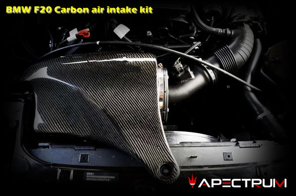 Apectrum Performance Carbon Fiber Cold Air Intake System for BMW F20 1-Series