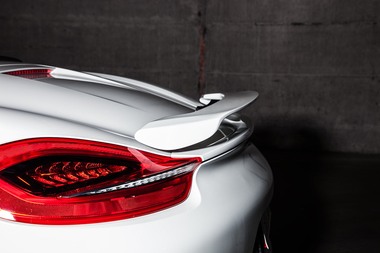 Boxster Rear Wing TECHART Rear Spoiler I for Porsche 981 Cayman / Boxster – CarGym