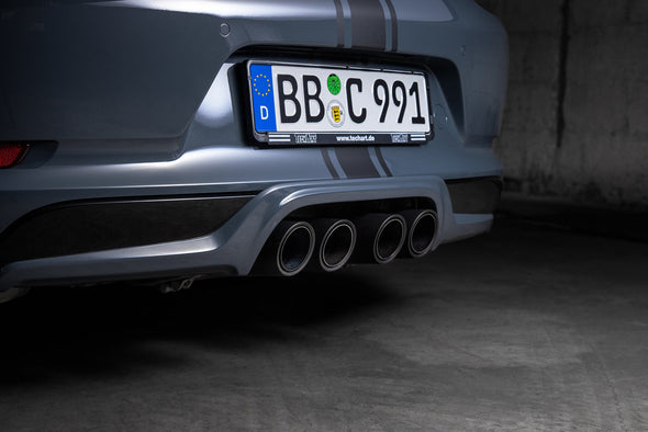 TECHART Diffusor Add-On for Rear Apron for Porsche 991 911 Carrera from 2017+