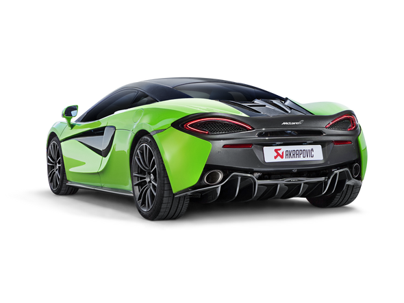 Akrapovic Slip-On Line (Titanium) Exhaust System for McLaren  570S / 570S SPIDER / 570GT