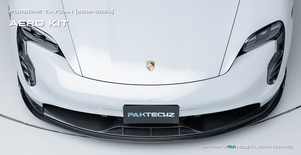 Paktechz Dry Carbon Fiber Aero Body Kit for Porsche 2019-2024 Taycan & Taycan Gran Turismo