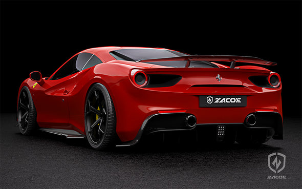 Zacoe x Ferrari 488 GTB Carbon Fiber ChiTu Body Kit