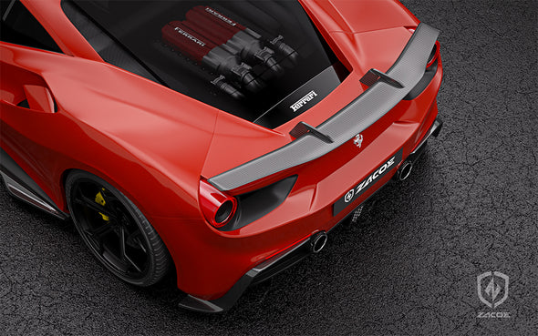 Zacoe x Ferrari 488 GTB Carbon Fiber ChiTu Body Kit