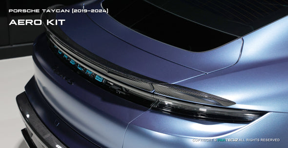 Paktechz Dry Carbon Fiber Aero Body Kit for Porsche 2019-2024 Taycan & Taycan Gran Turismo