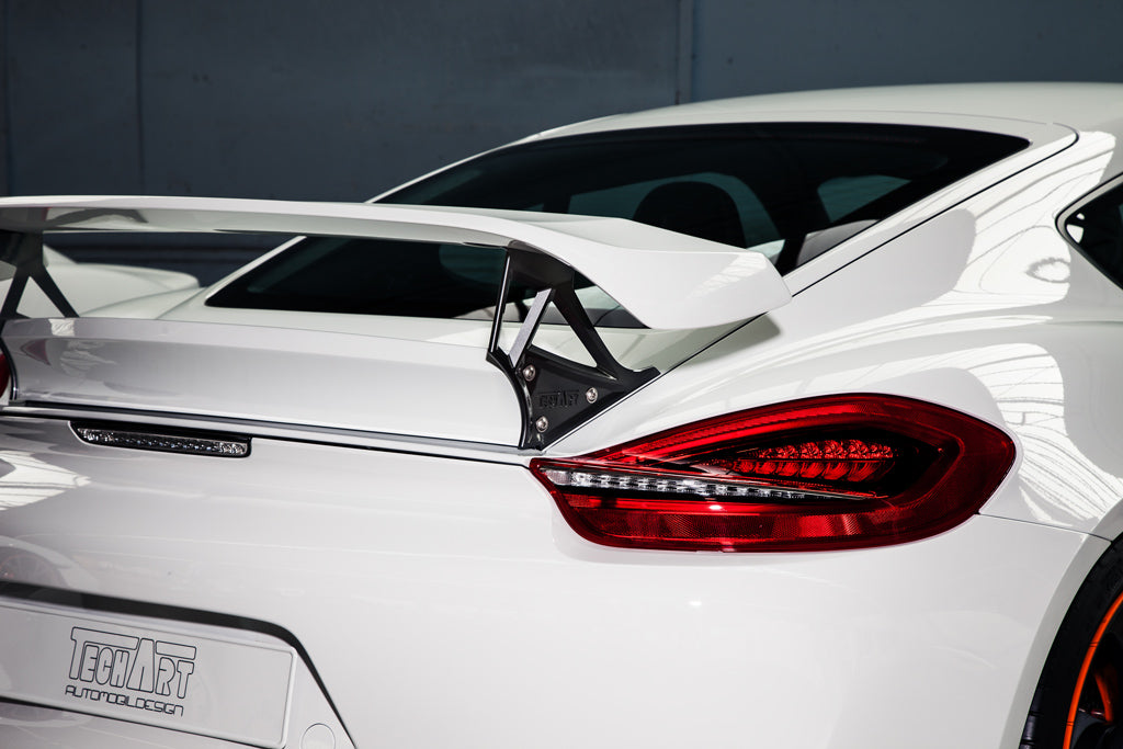 Posche 981 Rear TECHART Rear Spoiler II for Porsche 981 Cayman – CarGym