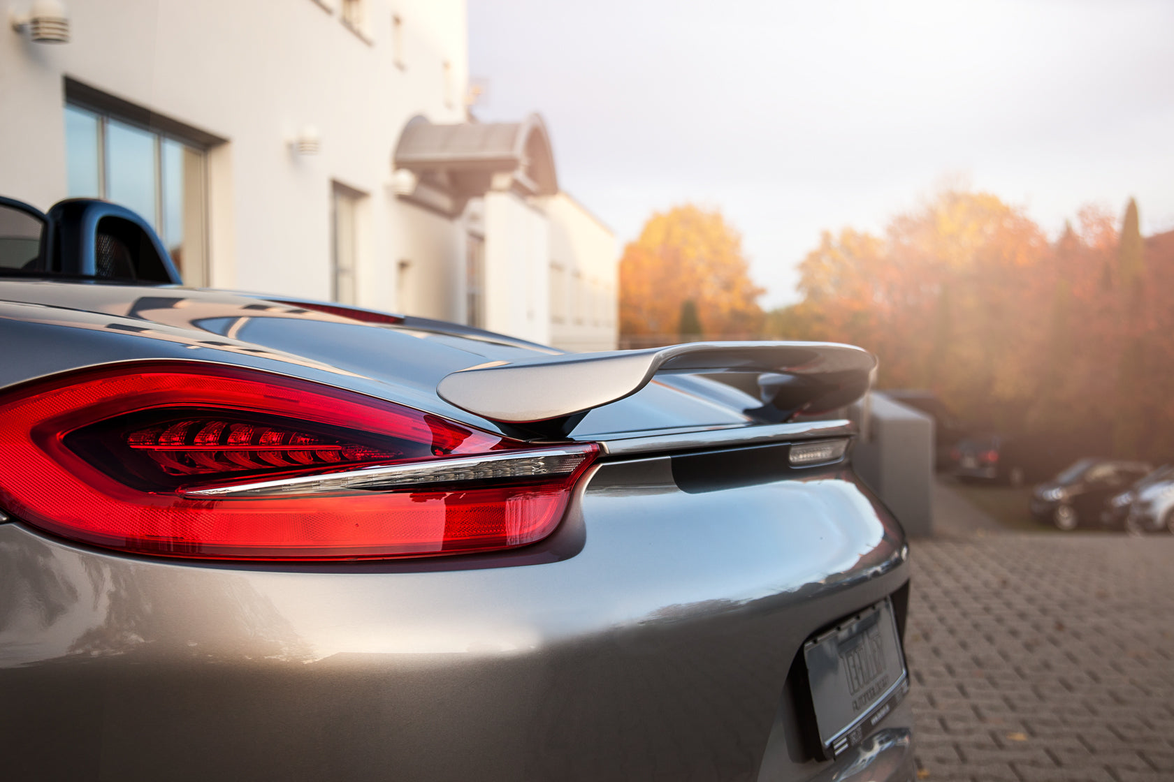Posche 981 Rear TECHART Rear Spoiler I for Porsche 981 Cayman / Boxster – CarGym