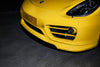 TECHART Splitter and Carrier Replacement for Porsche 991 911 Carrera / 981 / 718 Boxster Cayman Front Spoiler