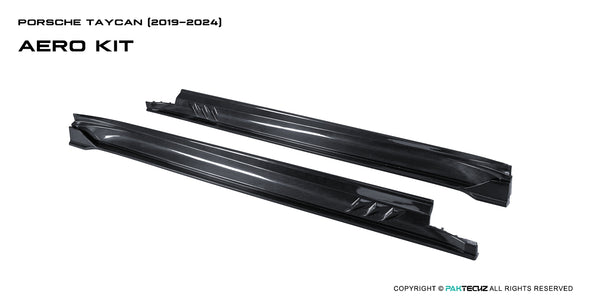 Paktechz Dry Carbon Fiber Aero Body Kit for Porsche 2019-2024 Taycan & Taycan Gran Turismo