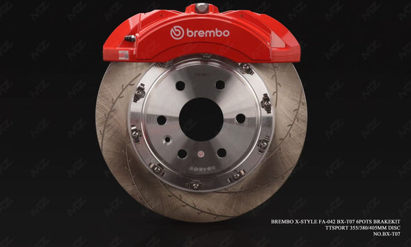 Brembo X-Style 6 POT Caliper Big Brake Upgrade Kit