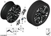 21” BMW X3 G45 / 7-Series G70 / i7 G70 910i Wheels Set