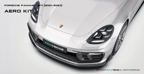 Paktechz Dry Carbon Fiber Aero Body Kit for Porsche 2021-2023 Panamera