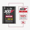 Motul 300V 0W-40 COMPETITION Car Racing Motor Oil Full Synthetic Engine Lubricant 2 Liter High Performance 4-Stroke Ester Core