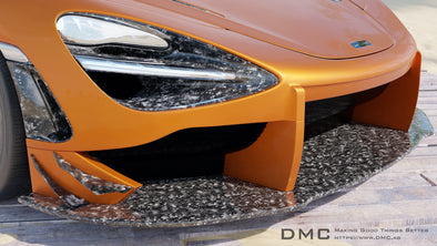 DMC McLaren 720s Limited Edition Forged Carbon Fiber Front Bumper Senna Style Replacement for OEM