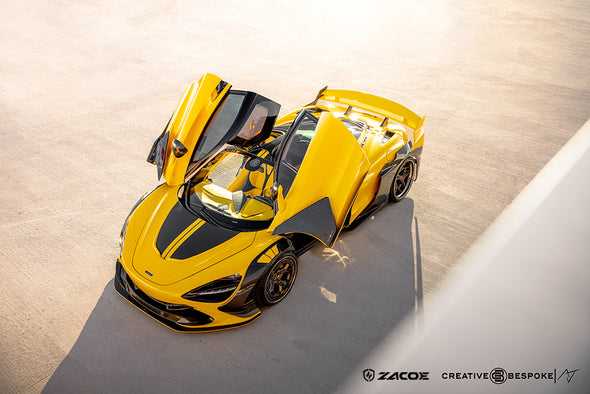 Zacoe x McLaren 720S Galaxy Dry Carbon Fiber WideBody Kit