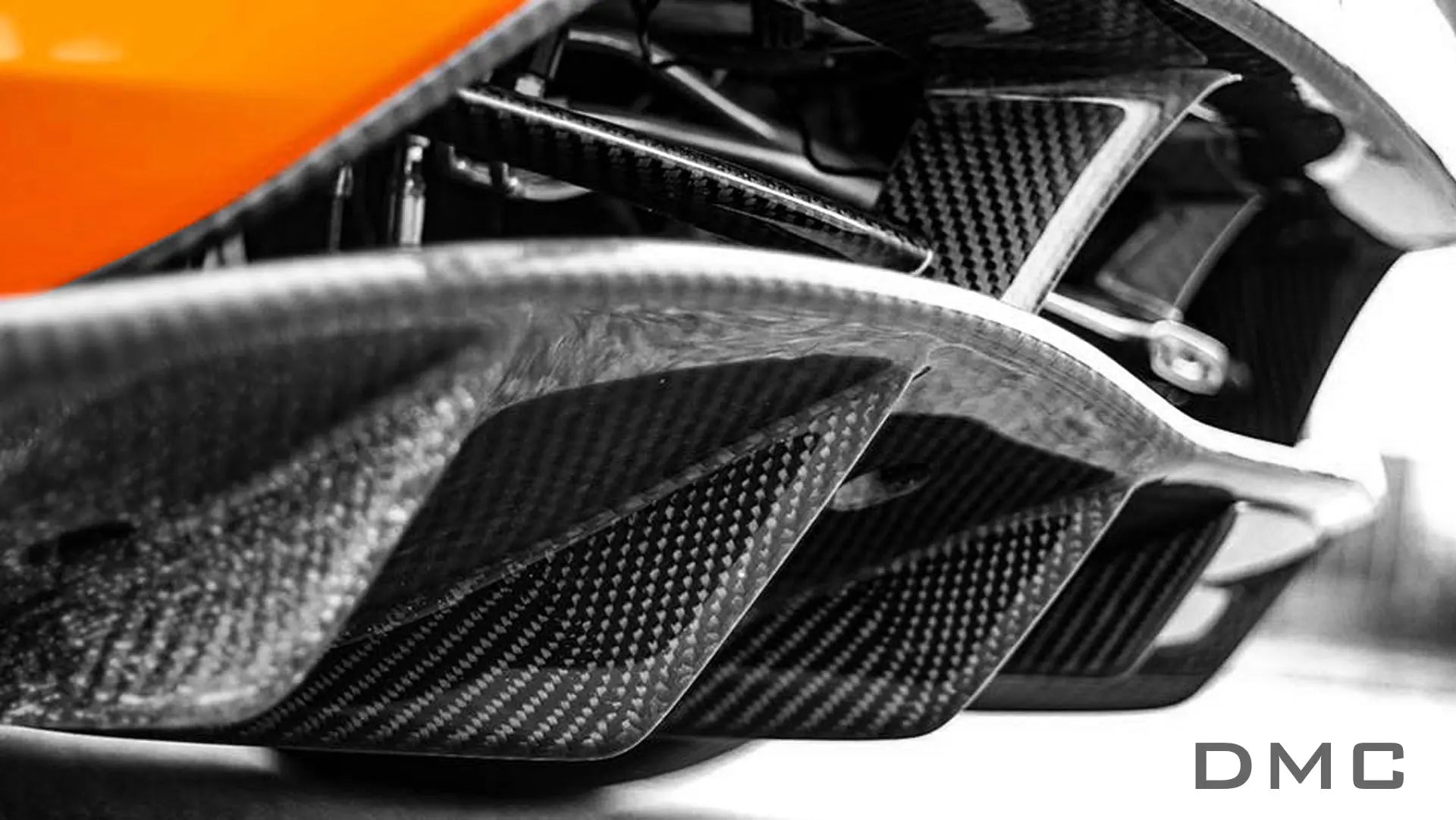 720s Rear Diffuser DMC McLaren 720s Carbon Fiber Rear Diffuser with Fins – CarGym
