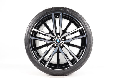 22” BMW X5 / X6 742M M-Performance OE Complete Wheels Set