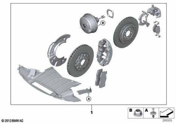 Genuine BMW M Performance Retrofit Carbon Ceramic Brake Kit for BMW F90 / F90 LCI / M5 / M5 Competition / M5 CS
