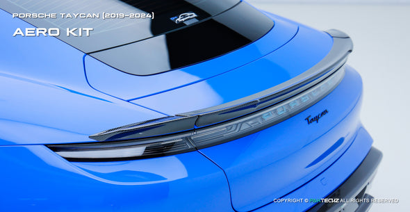 Paktechz Dry Carbon Fiber Aero Body Kit for Porsche 2019-2024 Taycan & Taycan Gran Turismo