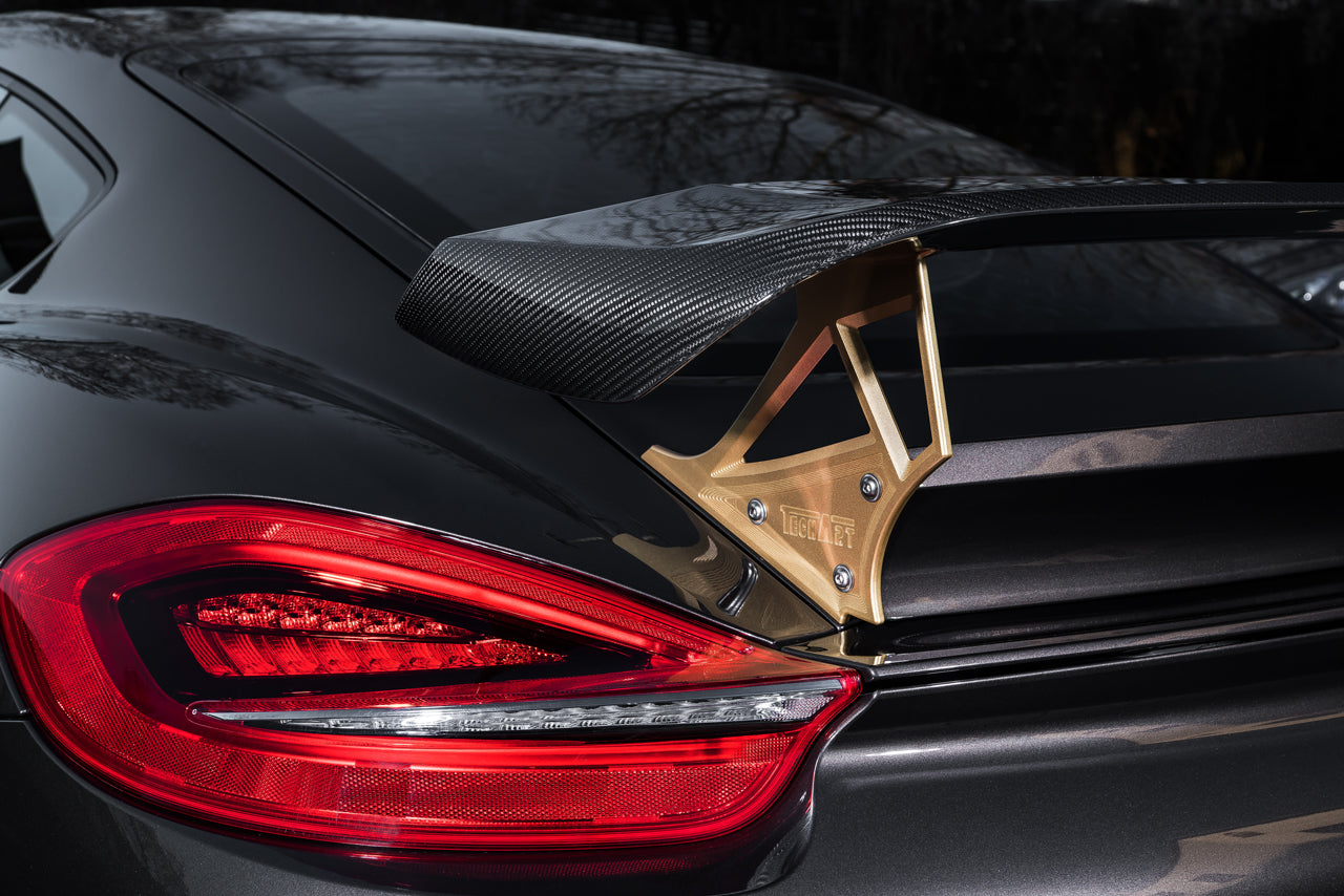 Posche 981 Rear TECHART Rear Spoiler II for Porsche 981 Cayman – CarGym