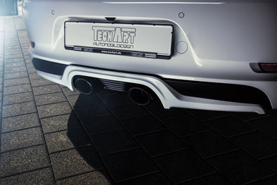 TECHART Diffusor Add-On for Rear Apron for Porsche 991 911 Carrera from 2017+